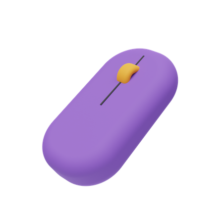 Computer Mouse  3D Icon