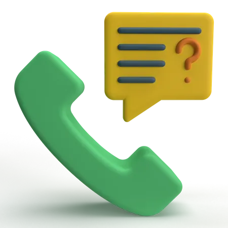 Comunicação  3D Icon