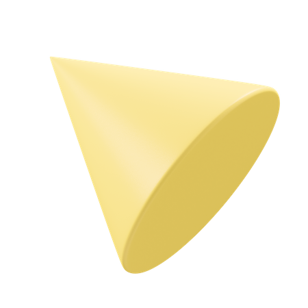 Cone Shape  3D Icon