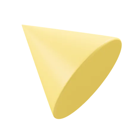 Cone Shape  3D Icon