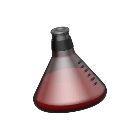 Conical Flask  3D Icon