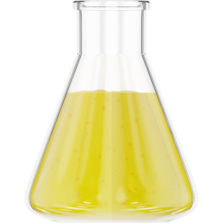 Conical Flask  3D Icon