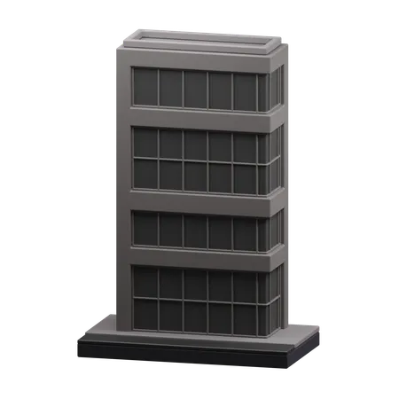 Construção de arranha-céu  3D Icon