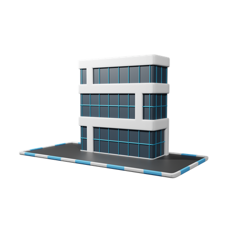 Construção de arranha-céu  3D Icon