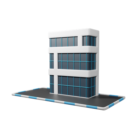 Construção de arranha-céu  3D Icon