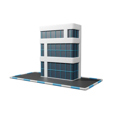 Construção de arranha-céu  3D Icon