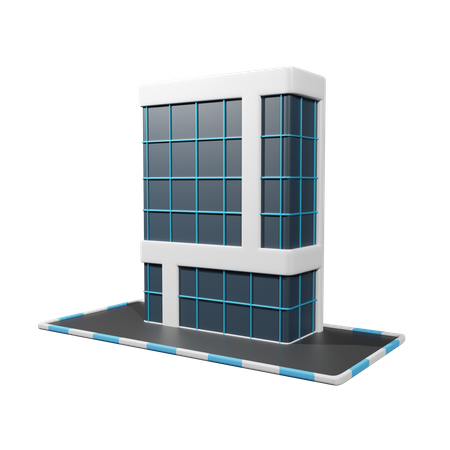 Construção de arranha-céu  3D Icon