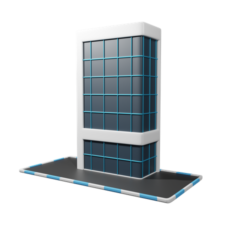 Construção de arranha-céu  3D Icon