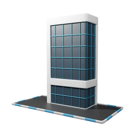 Construção de arranha-céu  3D Icon