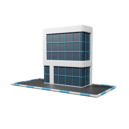 Construção de arranha-céu  3D Icon