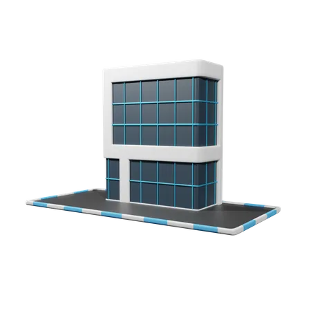 Construção de arranha-céu  3D Icon