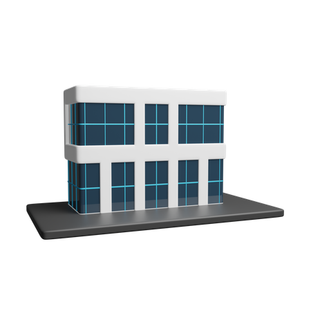 Construção de arranha-céu  3D Icon