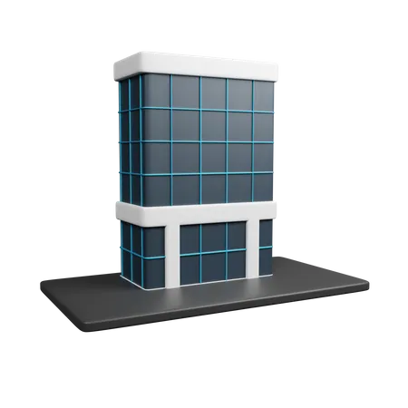 Construção de arranha-céu  3D Icon