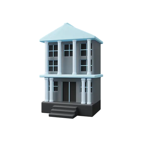 Construção de casas  3D Icon