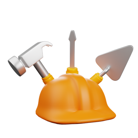 Construction Equipment  3D Icon