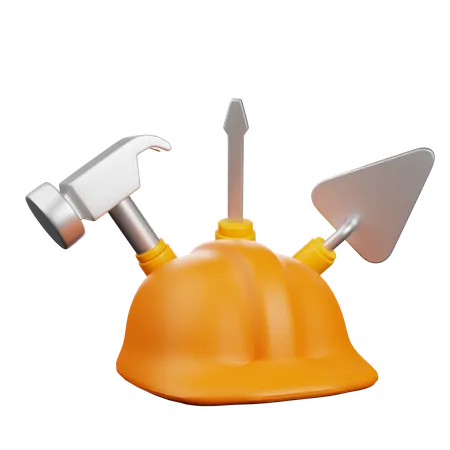 Construction Equipment  3D Icon