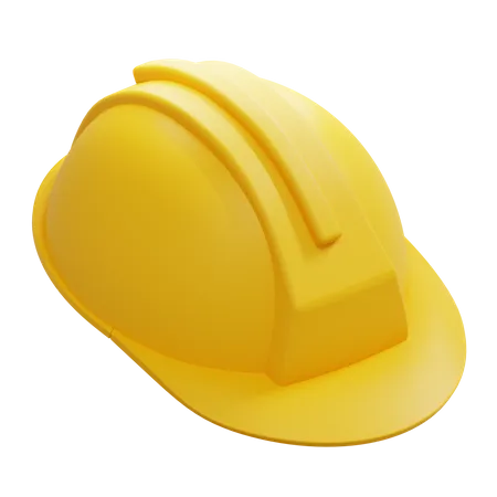 Construction Helmet  3D Icon