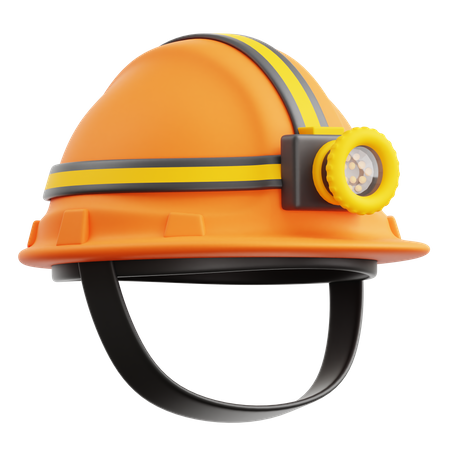 Construction Helmet  3D Icon