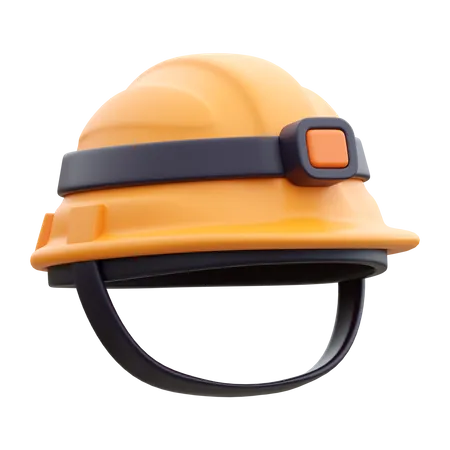 Construction Helmet  3D Icon