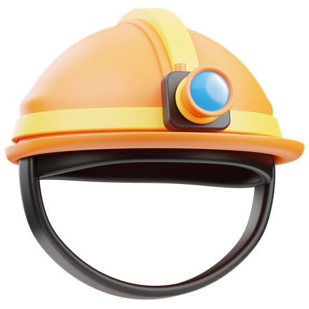 Construction Helmet  3D Icon