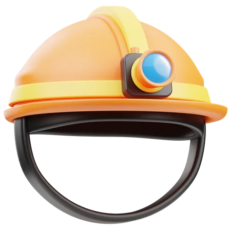 Construction Helmet  3D Icon