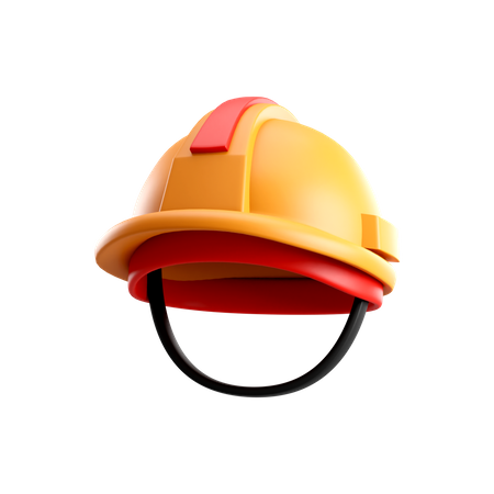 Construction Helmet  3D Icon