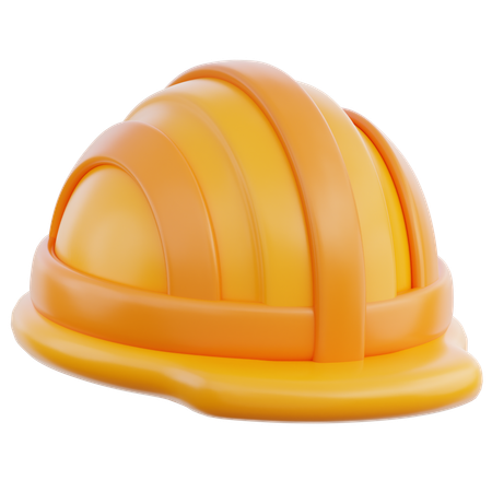 Construction Helmet  3D Icon