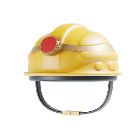 Construction Helmet  3D Icon