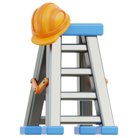 Construction Ladder  3D Icon