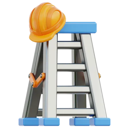 Construction Ladder  3D Icon