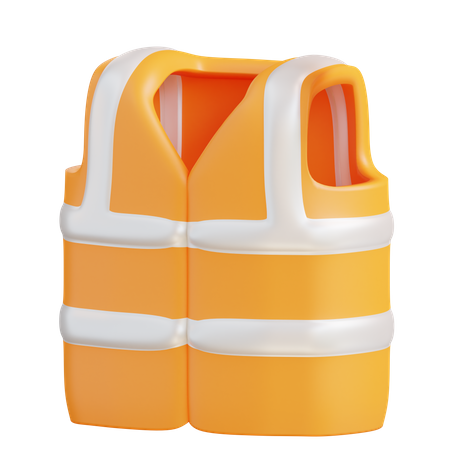 Construction Vest  3D Icon