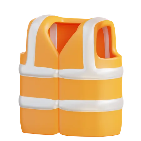 Construction Vest  3D Icon