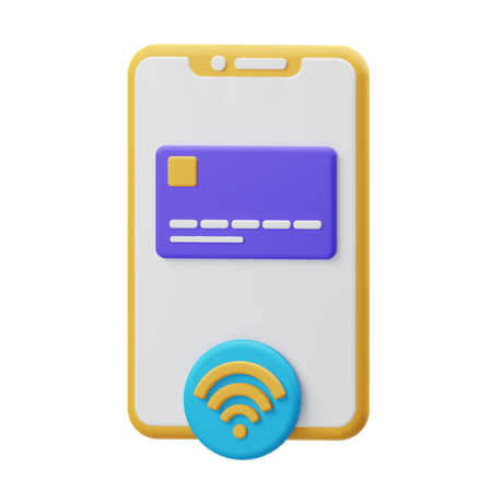 Contactless Payment  3D Illustration