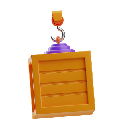 Container Hook  3D Icon