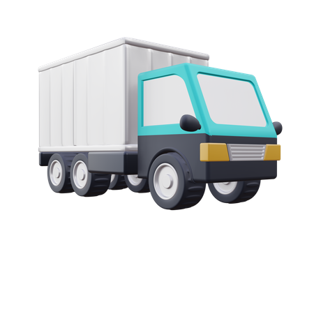 Container Truck  3D Icon