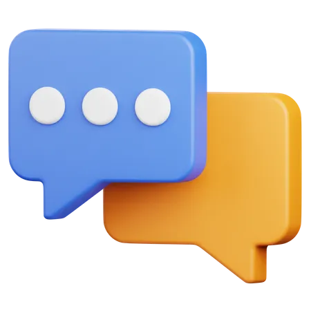 Conversation  3D Icon