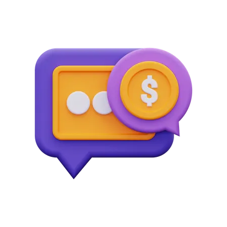 Conversation  3D Icon