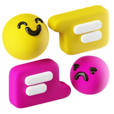 Conversation  3D Icon