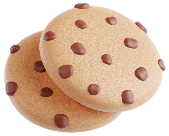 Cookies  3D Icon