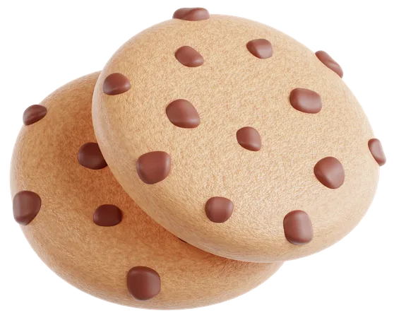 Cookies  3D Icon