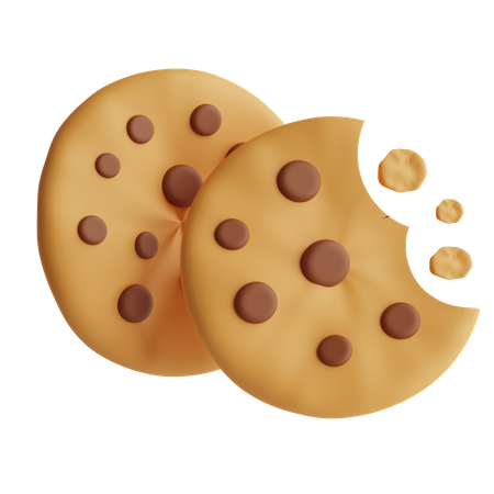 Cookies  3D Icon