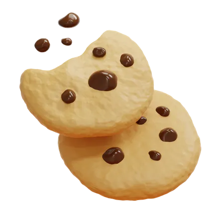 Cookies  3D Icon