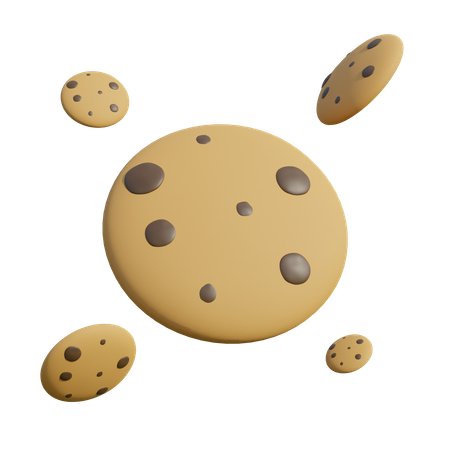 Cookies  3D Illustration