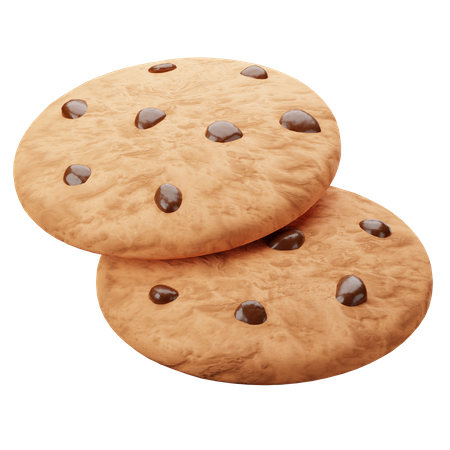 Cookies  3D Illustration