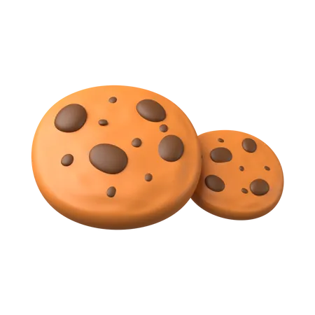 Cookies  3D Illustration