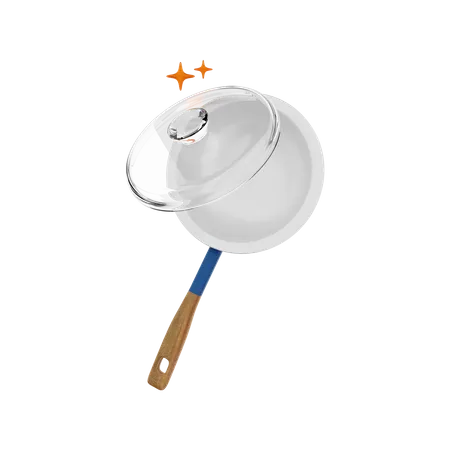 Cooking Pan  3D Illustration