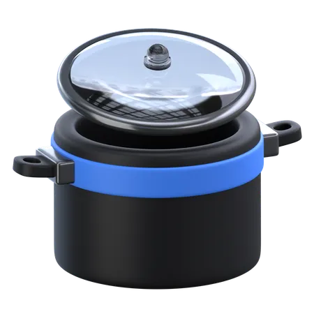 Cooking Pot  3D Icon