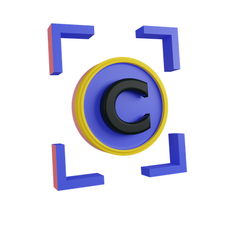 Copyright  3D Icon