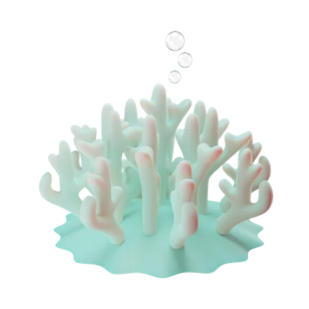 Coral Reef  3D Illustration