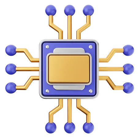 Core Ai  3D Icon